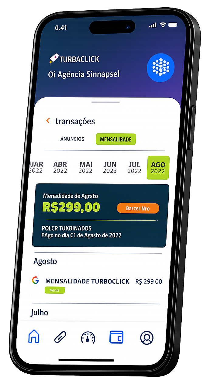 TurboClick — indicadores de campanha e acompanhamento de performance